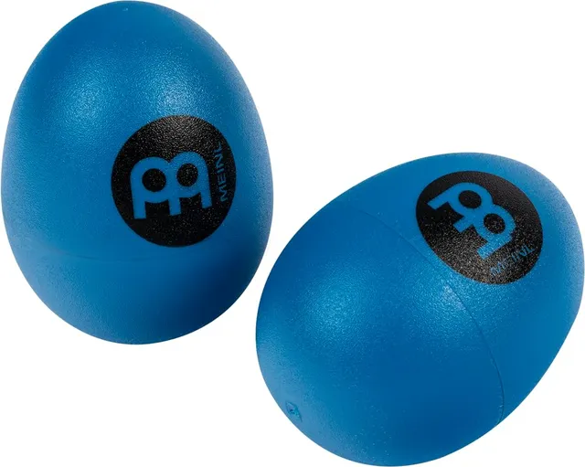 MEINL Hand Percussion ES2-B Egg Shaker Blau Kunststoff