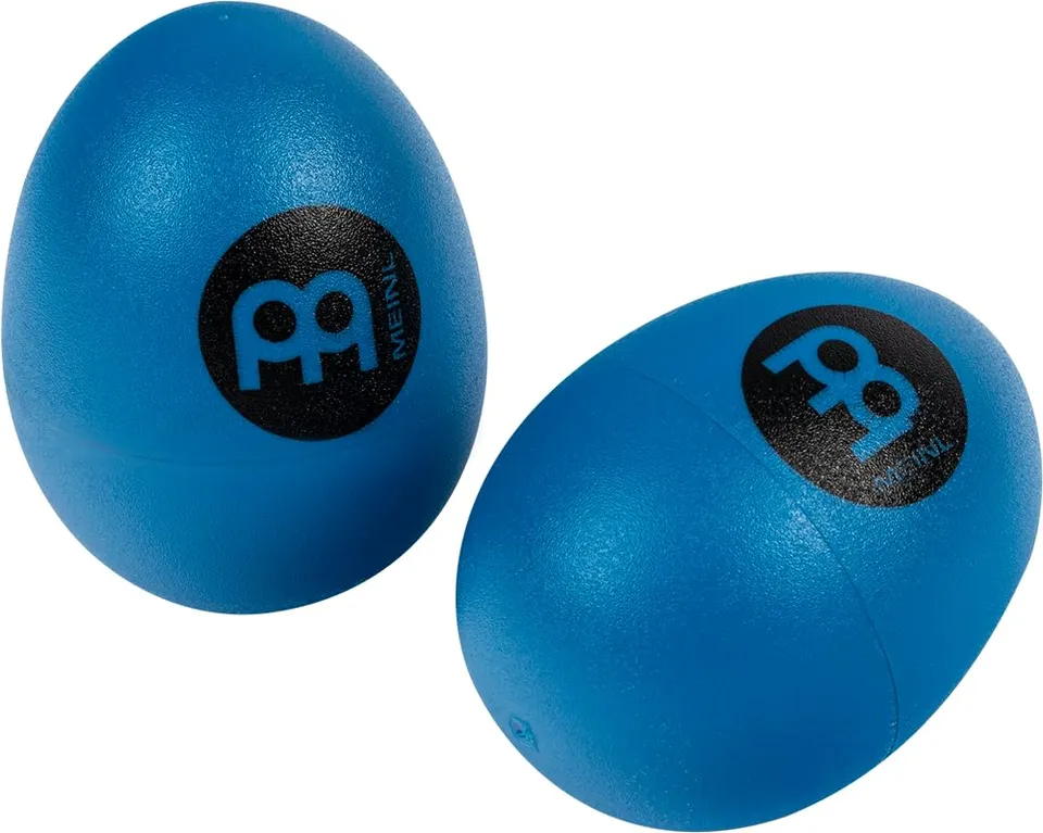 MEINL Hand Percussion ES2-B Egg Shaker Blau Kunststoff