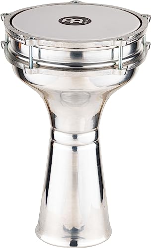 MEINL HE-104 Darbuka Aluminium Silber 8 Zoll