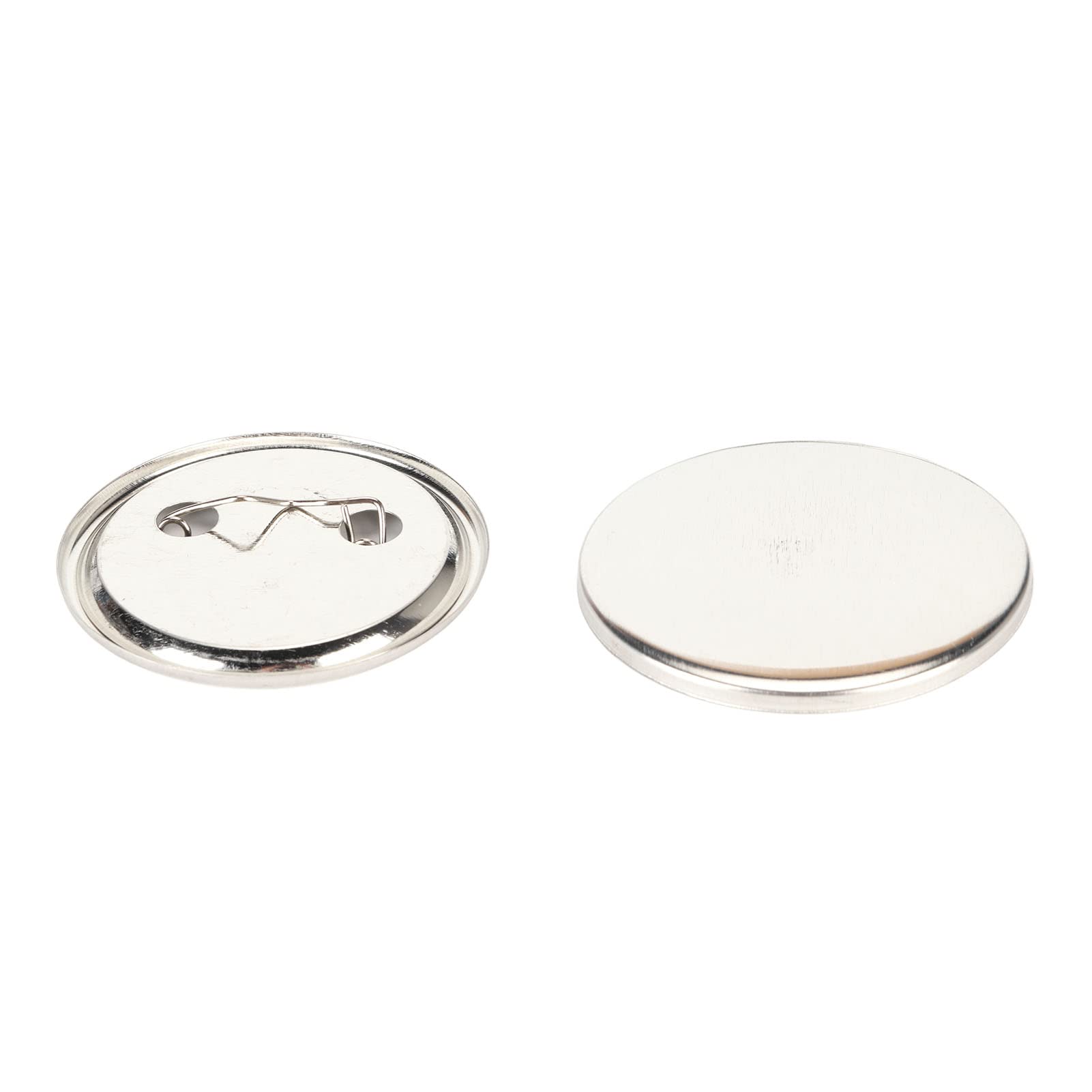 aklosipy Craft Supplies Button-Rohlinge 50 mm 100 Stück