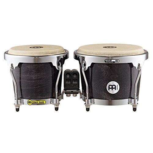 Meinl MB400EBP Bongo-Set Holz Ebony Black 6,75"+8"