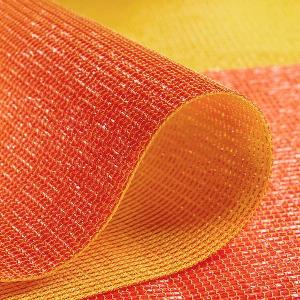 Sauleda Solar Pro Tech Dual Sunburst Markisenstoff Rot-Gelb
