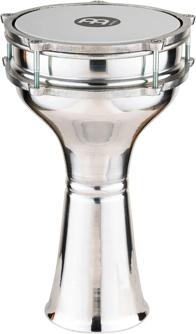 MEINL HE-103 Darbuka Aluminium Silber 7,25 Zoll