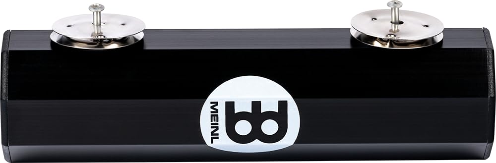 Meinl JS88BK Shaker Medium Aluminium Schwarz Achteckig