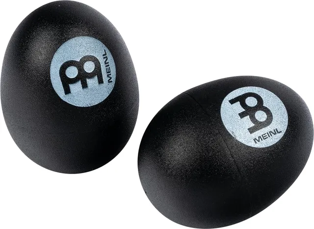 Meinl Hand Percussion ES2-BK Egg Shaker Schwarz Kunststoff