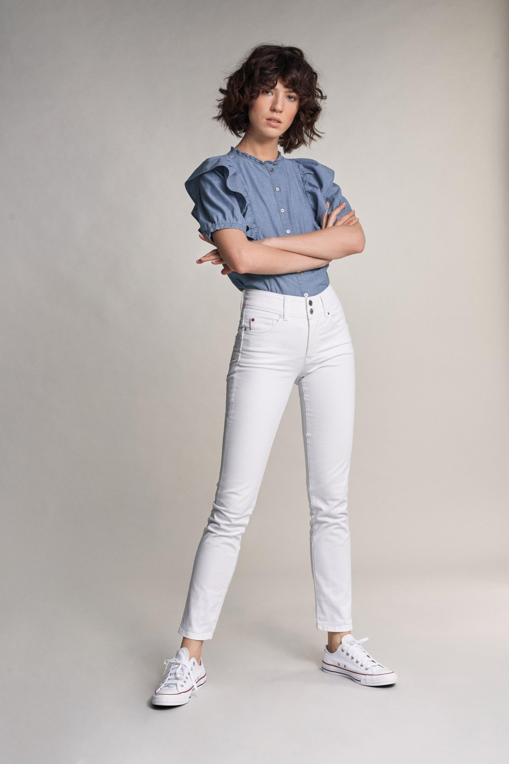 Salsa Secret Push In Slim Fit Damenjeans Größe 29