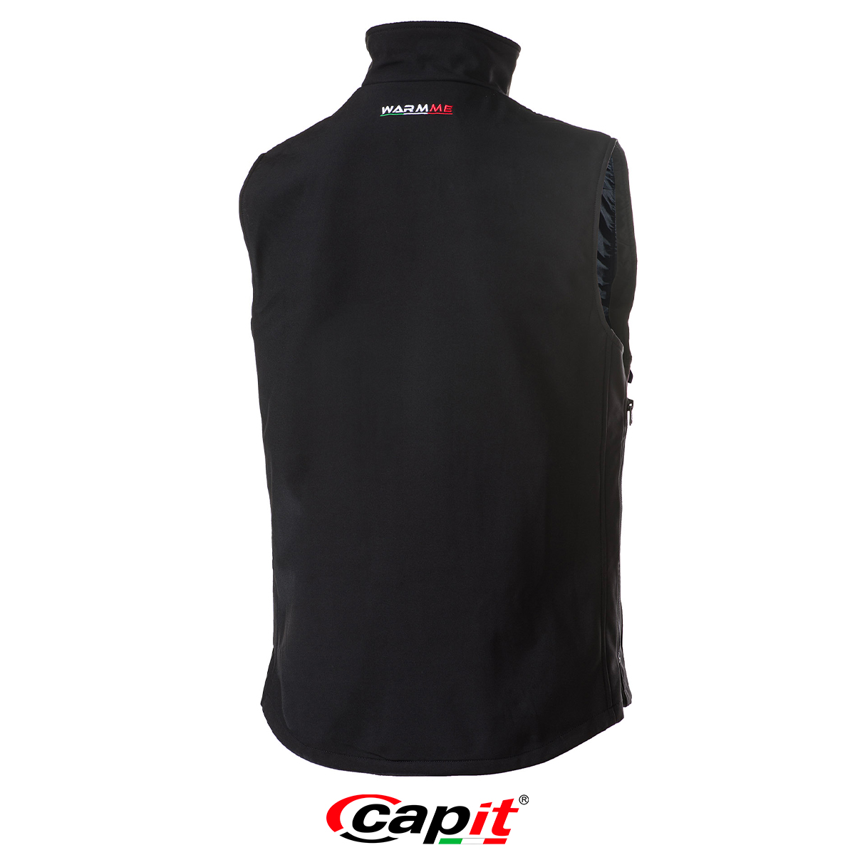 Capit Joule Heizweste Schwarz Beheizbar Softshell USB
