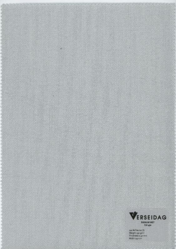 Sauleda Office Signum Metal 0450 Markisenstoff Silver