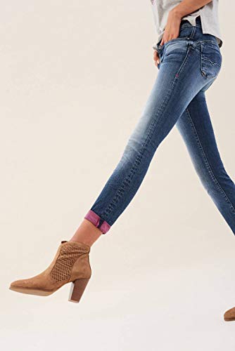Salsa Wonder Push Up Capri Hose farbiger Schussfaden