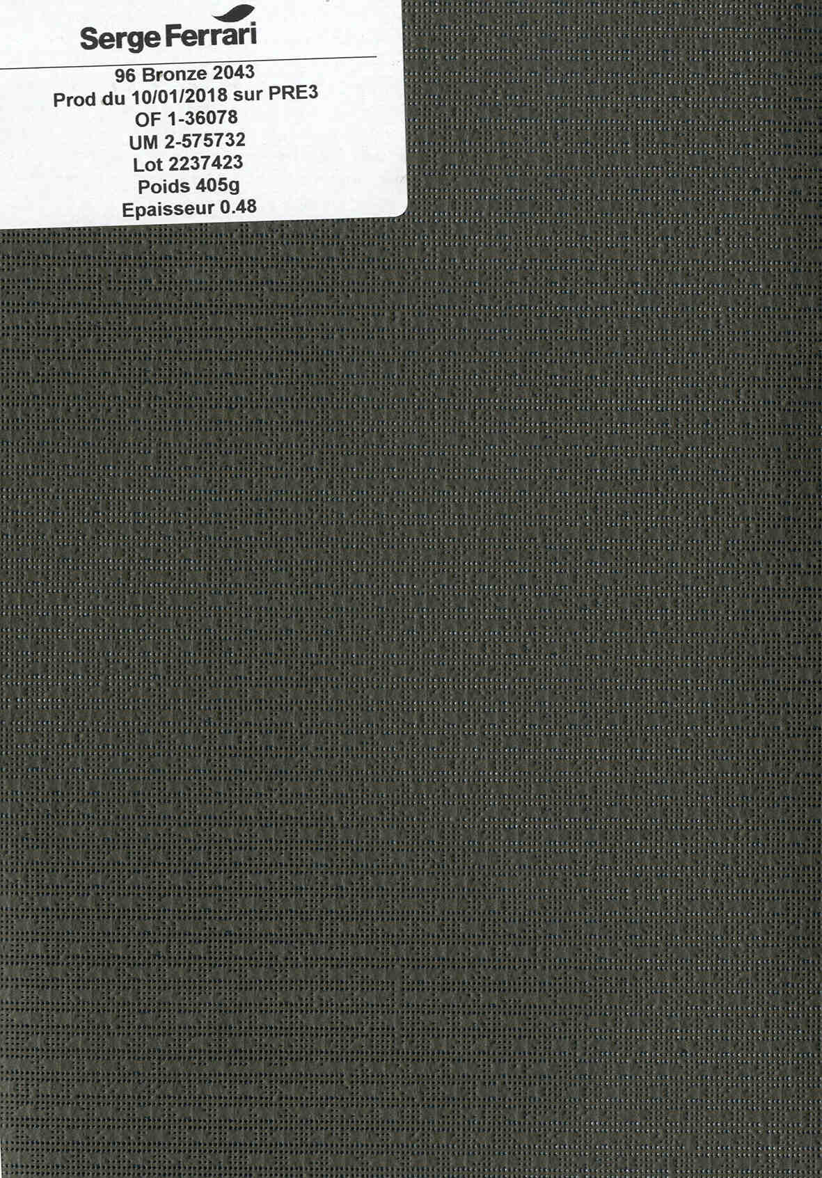 Sauleda Office Soltis Lounge 96-2043 Markisenstoff Bronze