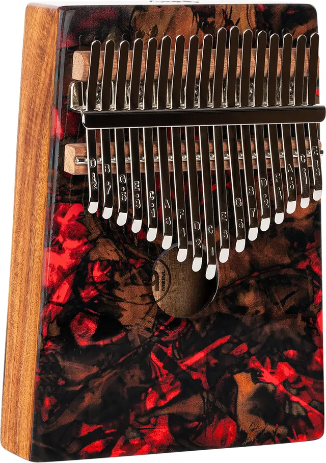 MEINL KA17LV Kalimba 17 Zungen C-Dur mehrfarbig