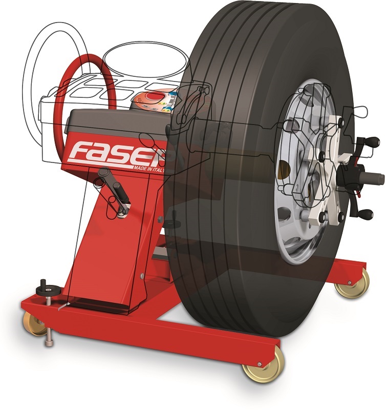 Fasep B141 Flip Wuchtmaschine Mobil Batterie Kompakt