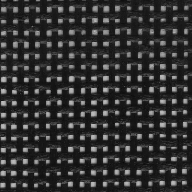 Sauleda Technical Meganet Markisenstoff Schwarz