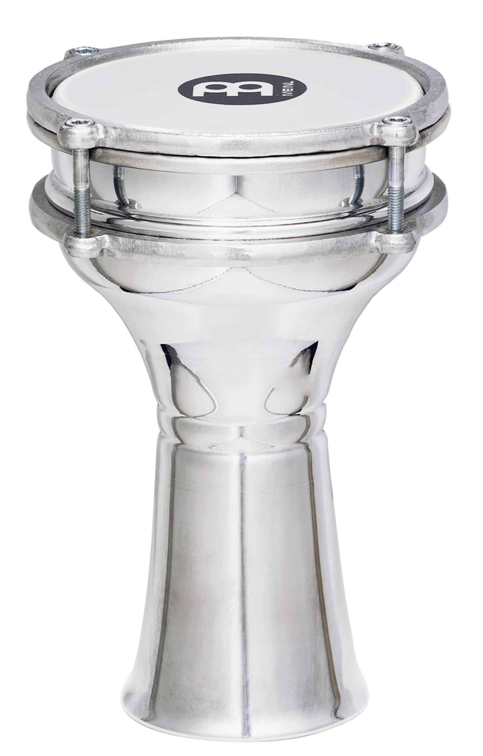 Meinl HE-110 Aluminium Darbuka Bechertrommel Silber
