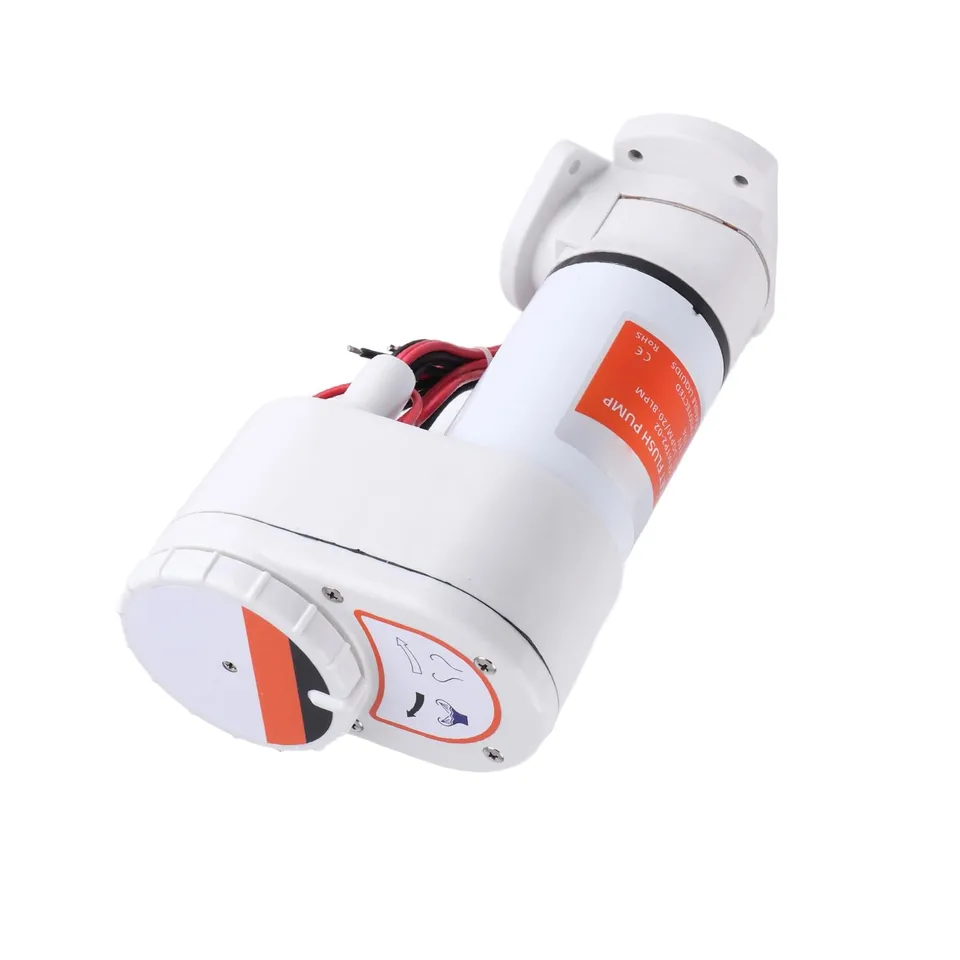 aklosipy Marine Toilettenpumpe 24V 10A 5,0 GPM