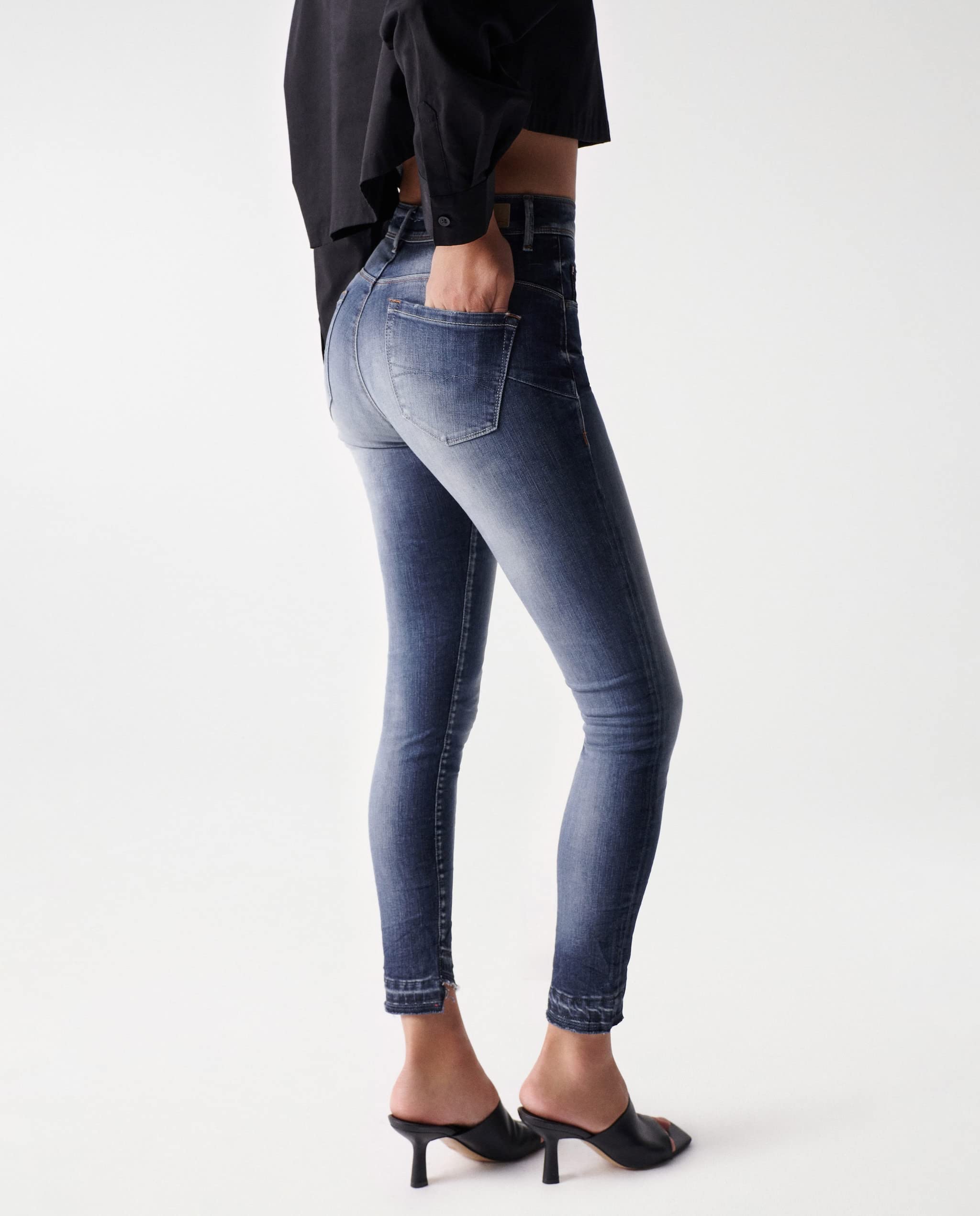 Salsa Faith Push In Cropped Hose Gr. 29 Premiumwaschung