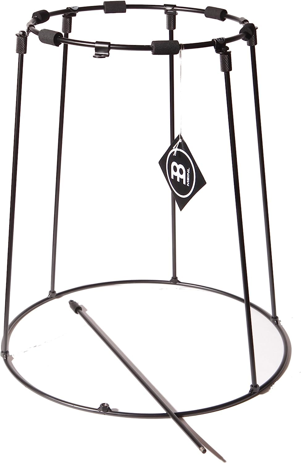 Meinl Hardware STDJST-BK Travel Djembe Ständer Schwarz Stahl