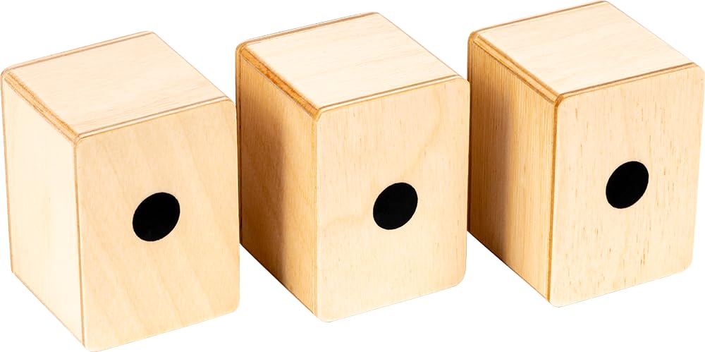 Meinl Cajons SH50-SET Mini Cajon Shaker Set 3-teilig Deko