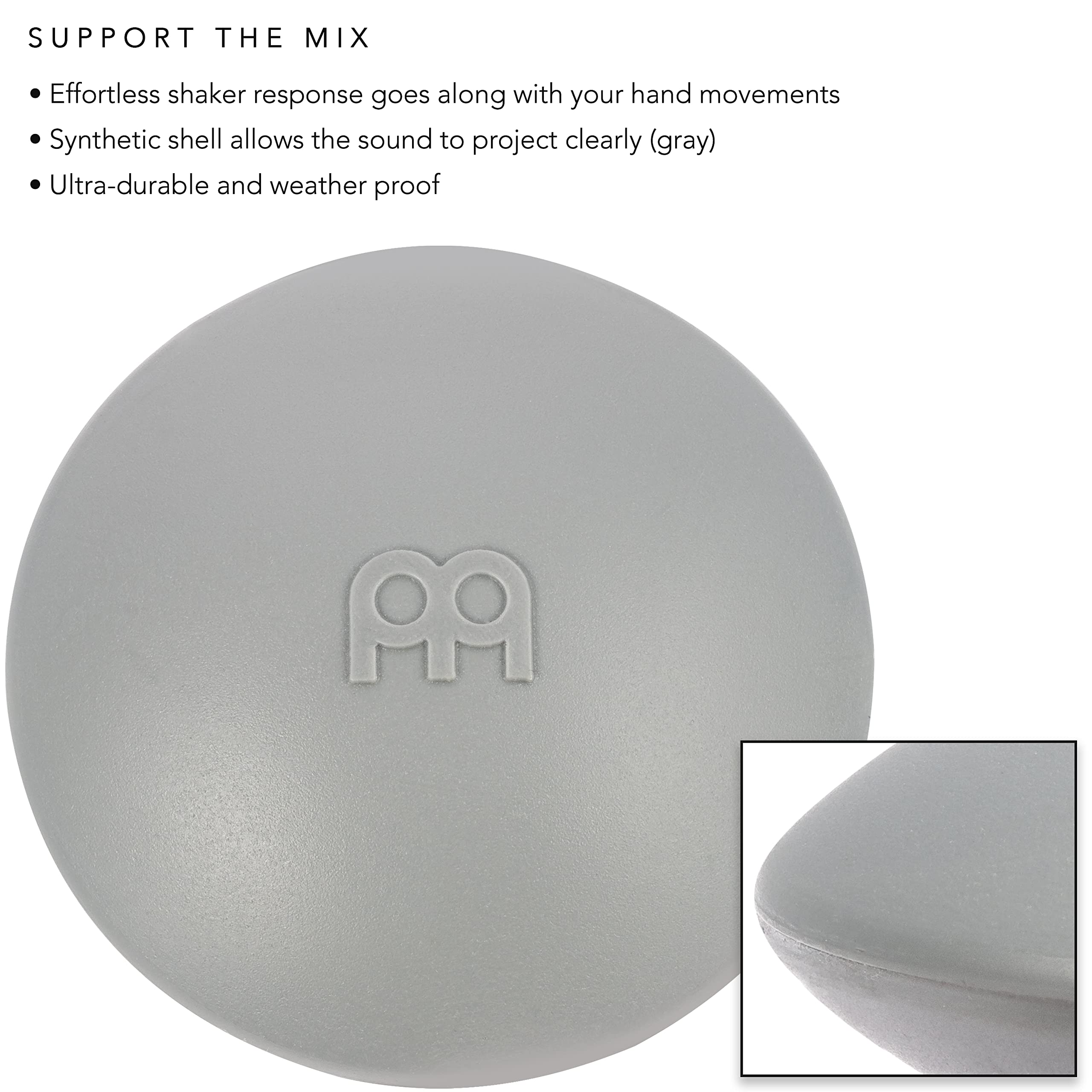Meinl Cajons MS-GR Motion Shaker Grau Plastik Finger