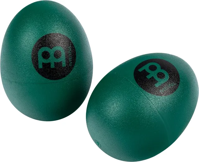 MEINL Hand Percussion ES2-GR Egg Shaker Grün Kunststoff