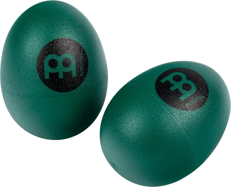 MEINL Hand Percussion ES2-GR Egg Shaker Grün Kunststoff