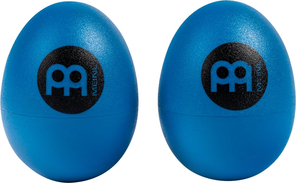 MEINL Hand Percussion ES2-B Egg Shaker Blau Kunststoff