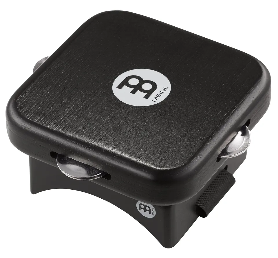 MEINL Foot Percussion KP-JT-BK Knee Pad Jingle Tap Schwarz