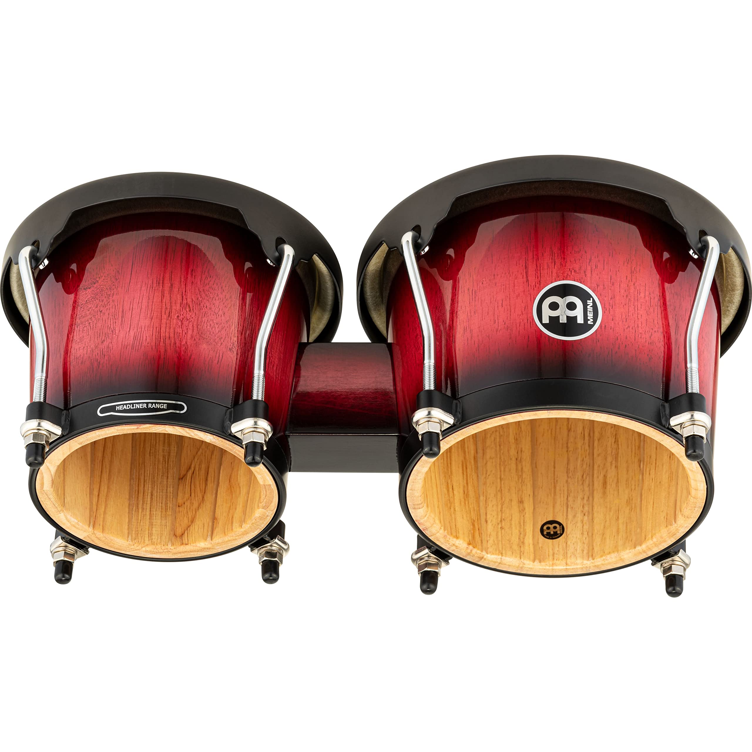 Meinl Headliner HB100WRB Bongos Rot Büffelfell