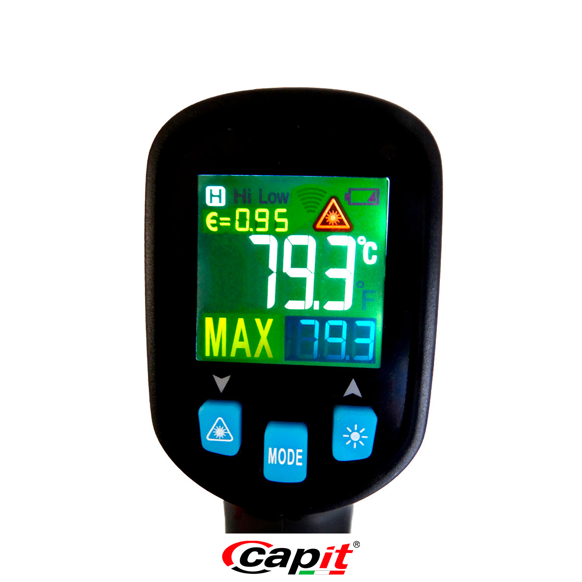 Capit Infrarot-Thermometer Digital Laser 400°C