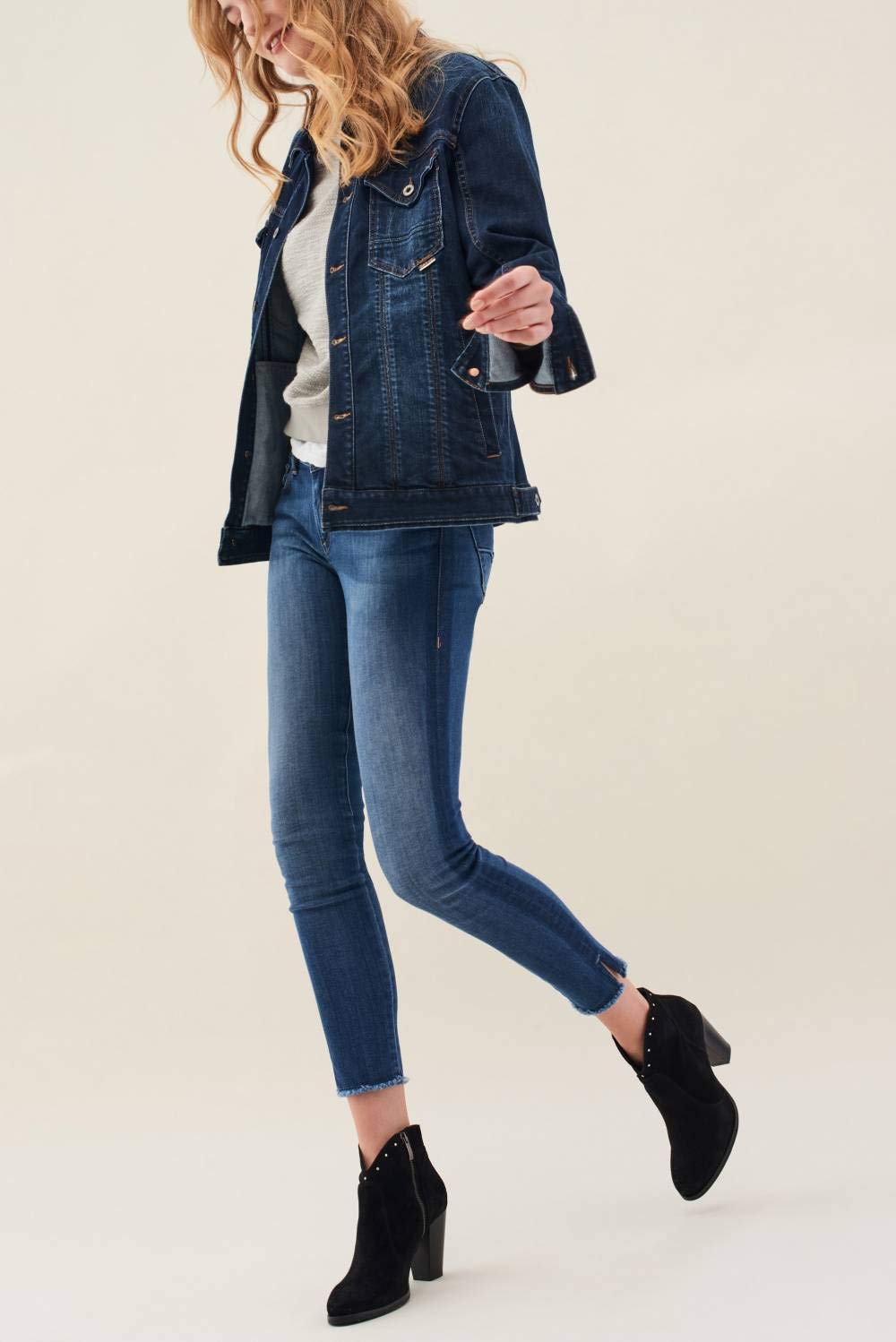 Salsa Jeans True Colette Damen Jeans Seitenstreifen