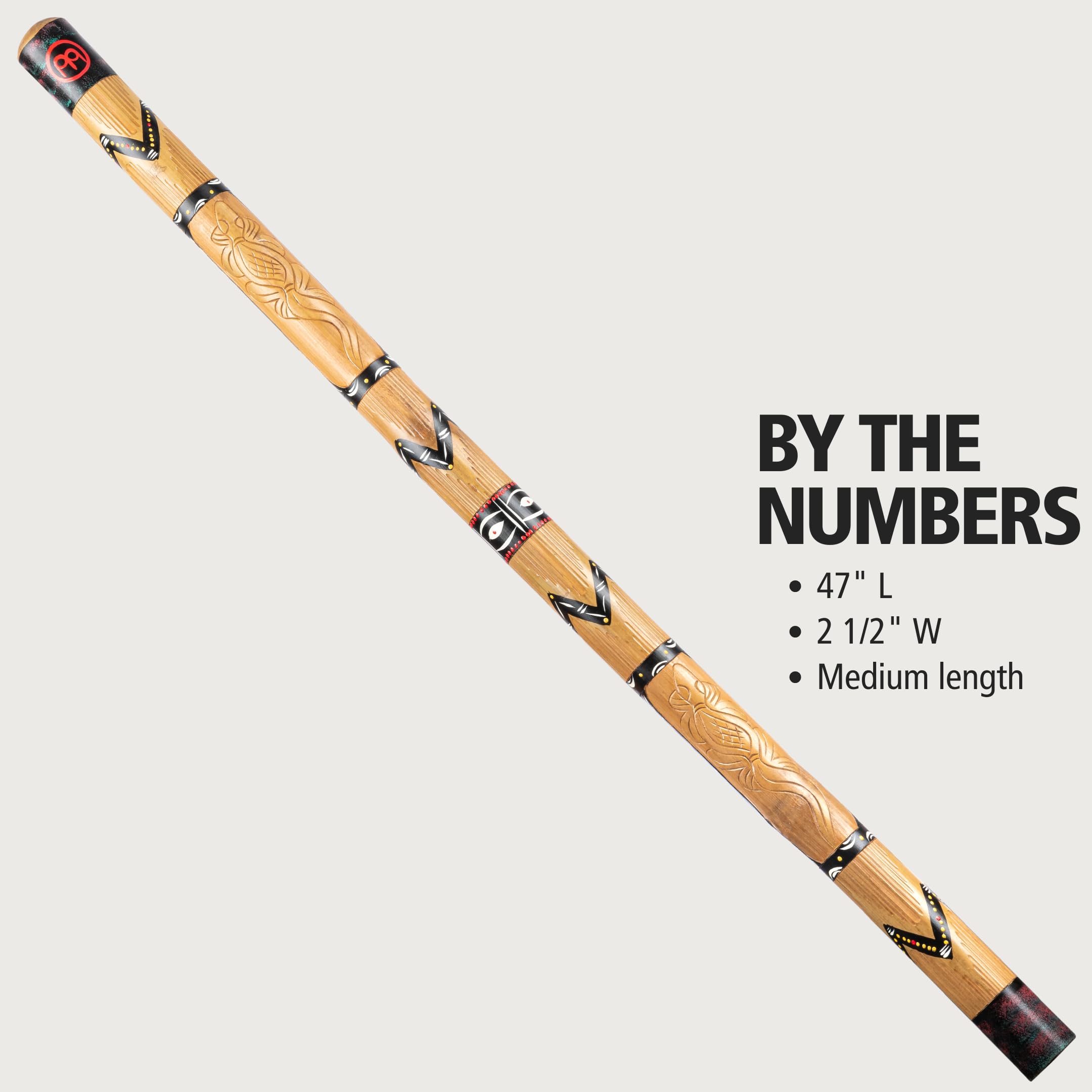 Meinl Wood Didgeridoo Bambus Braun 120 cm