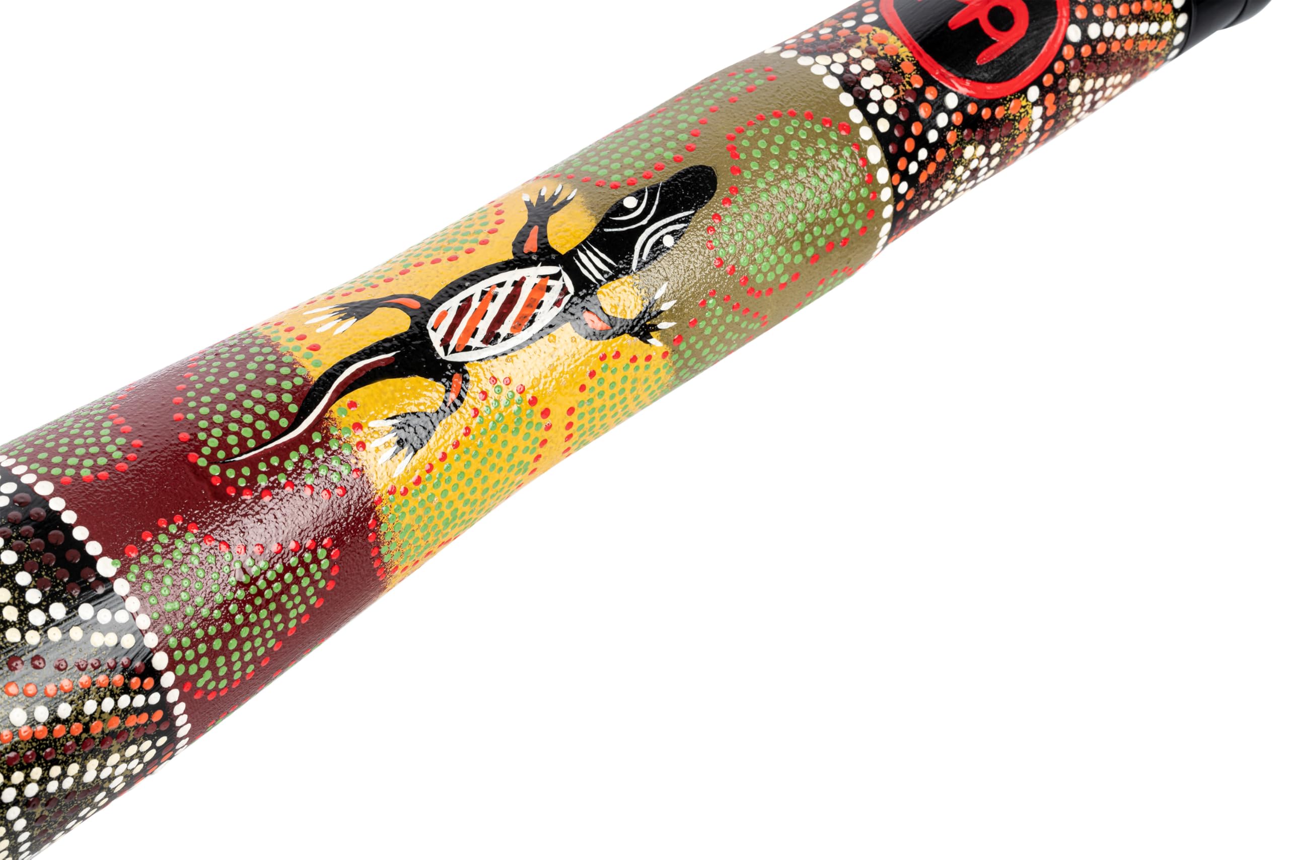 Meinl TSDDG2-BK Travel Didgeridoo Slide mehrfarbig mit Tasche