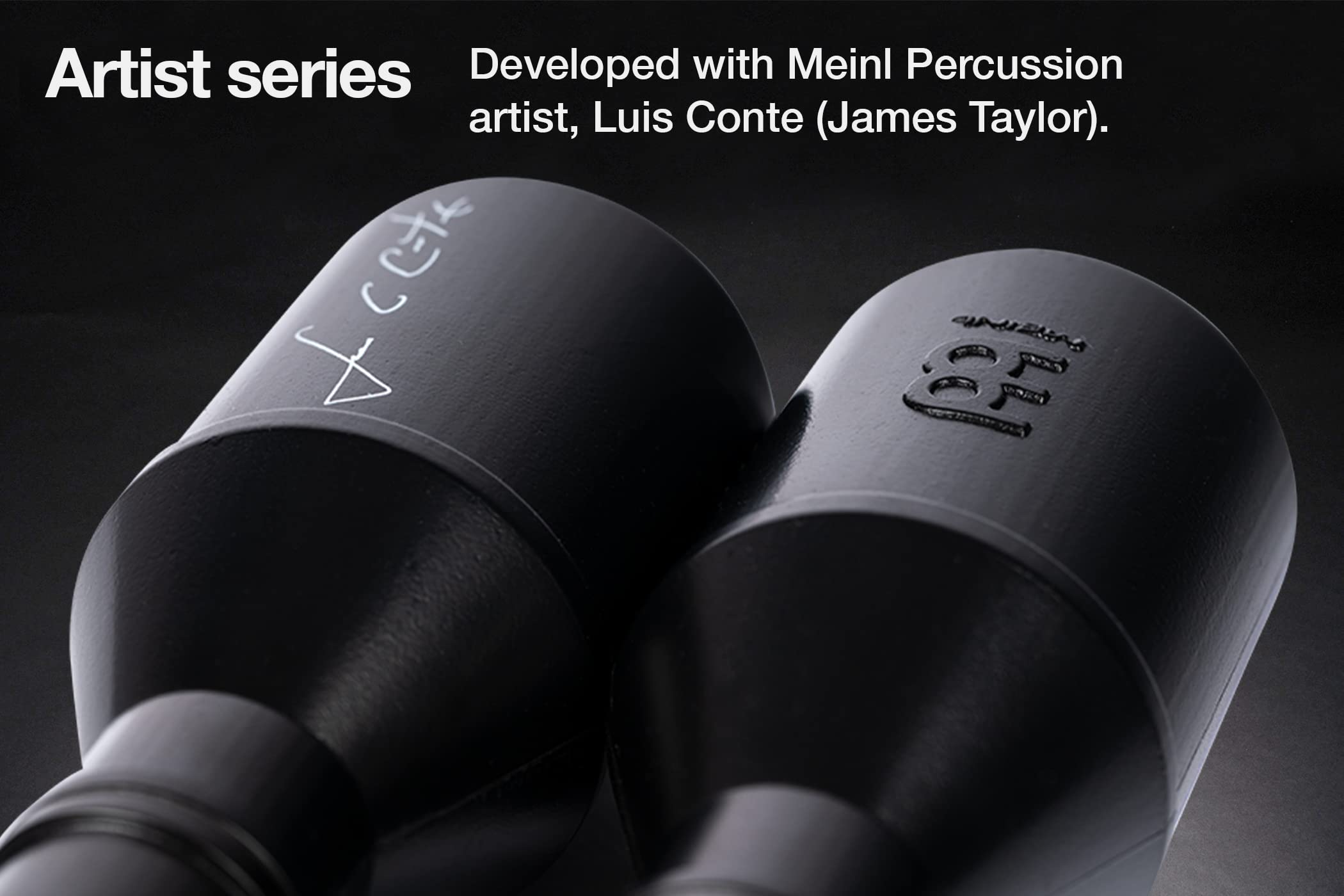 Meinl Hand Percussion MSS Luis Conte Doppel-Shaker Schwarz