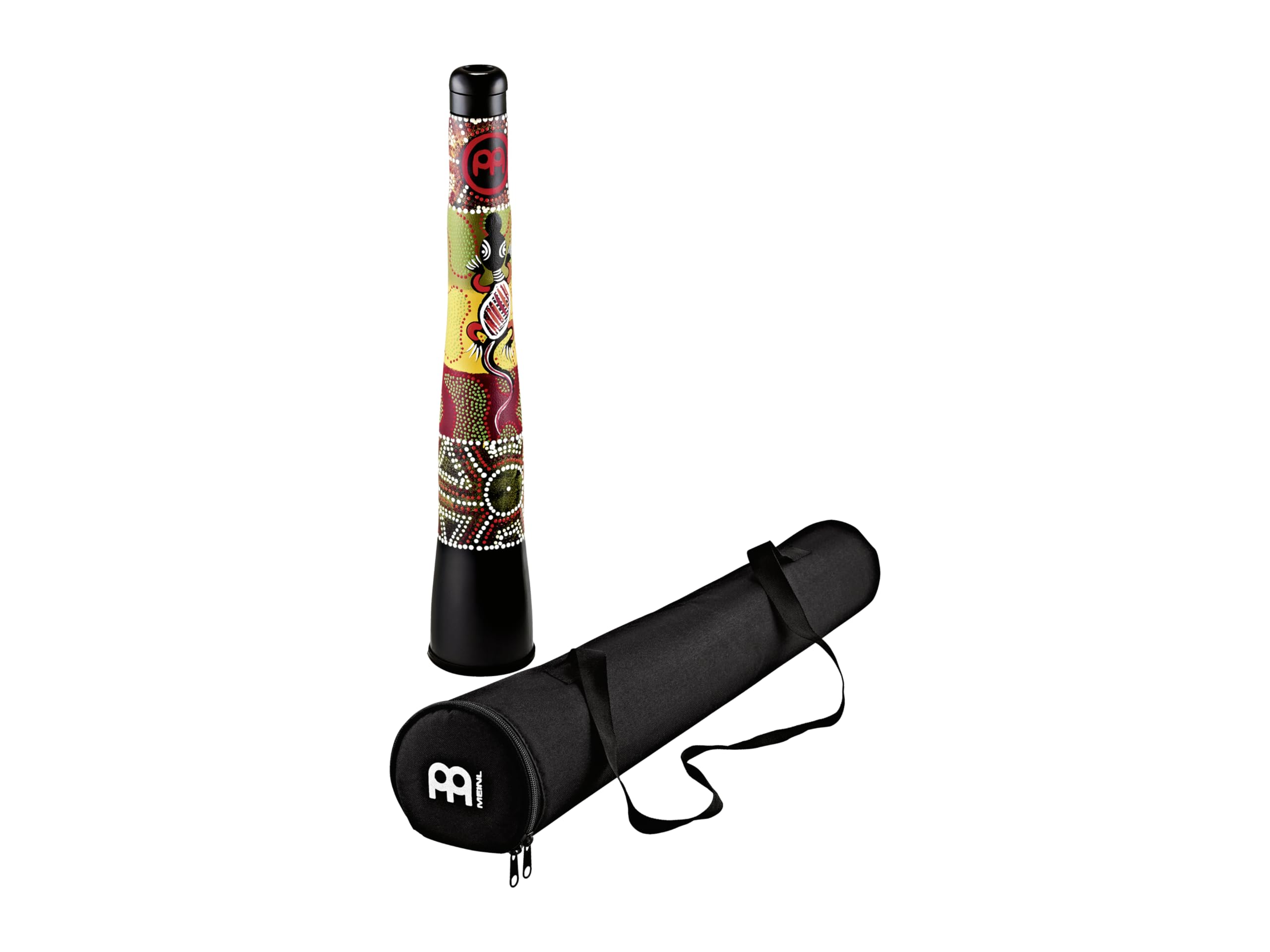Meinl TSDDG2-BK Travel Didgeridoo Slide mehrfarbig mit Tasche