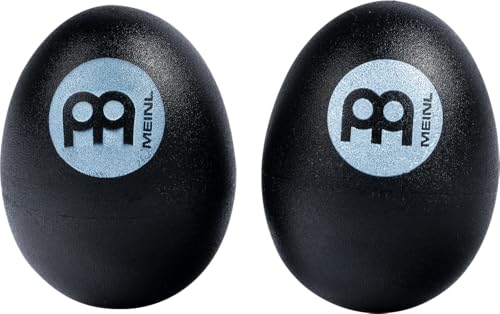 Meinl Hand Percussion ES2-BK Egg Shaker Schwarz Kunststoff