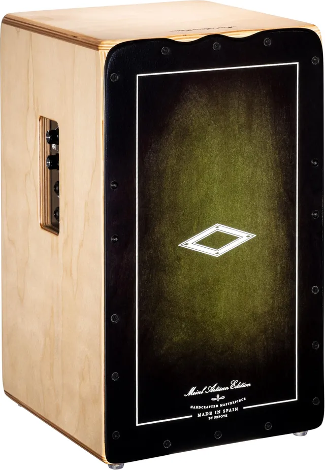 Meinl Artisan PAESLDOB Cajon Soleá Dark Olive Burst Birke