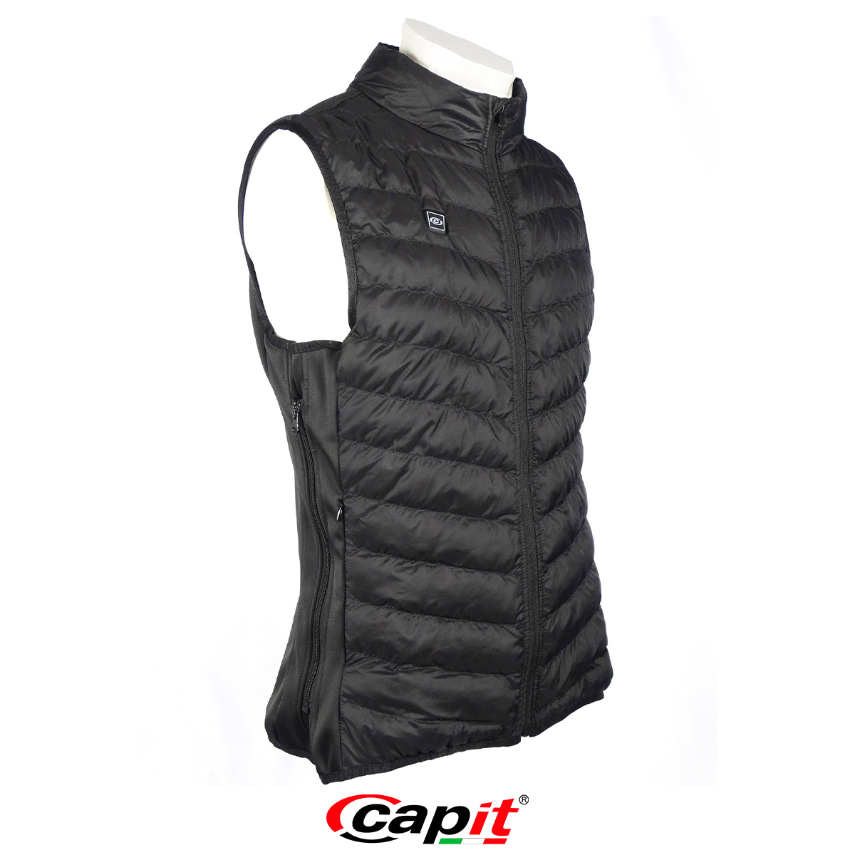 Capit Joule Heizweste Schwarz Beheizbar Softshell USB