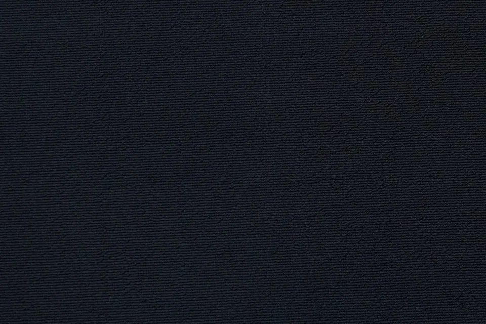 Sauleda Nautic Tectow Negro Bootsstoff Schwarz Acryl