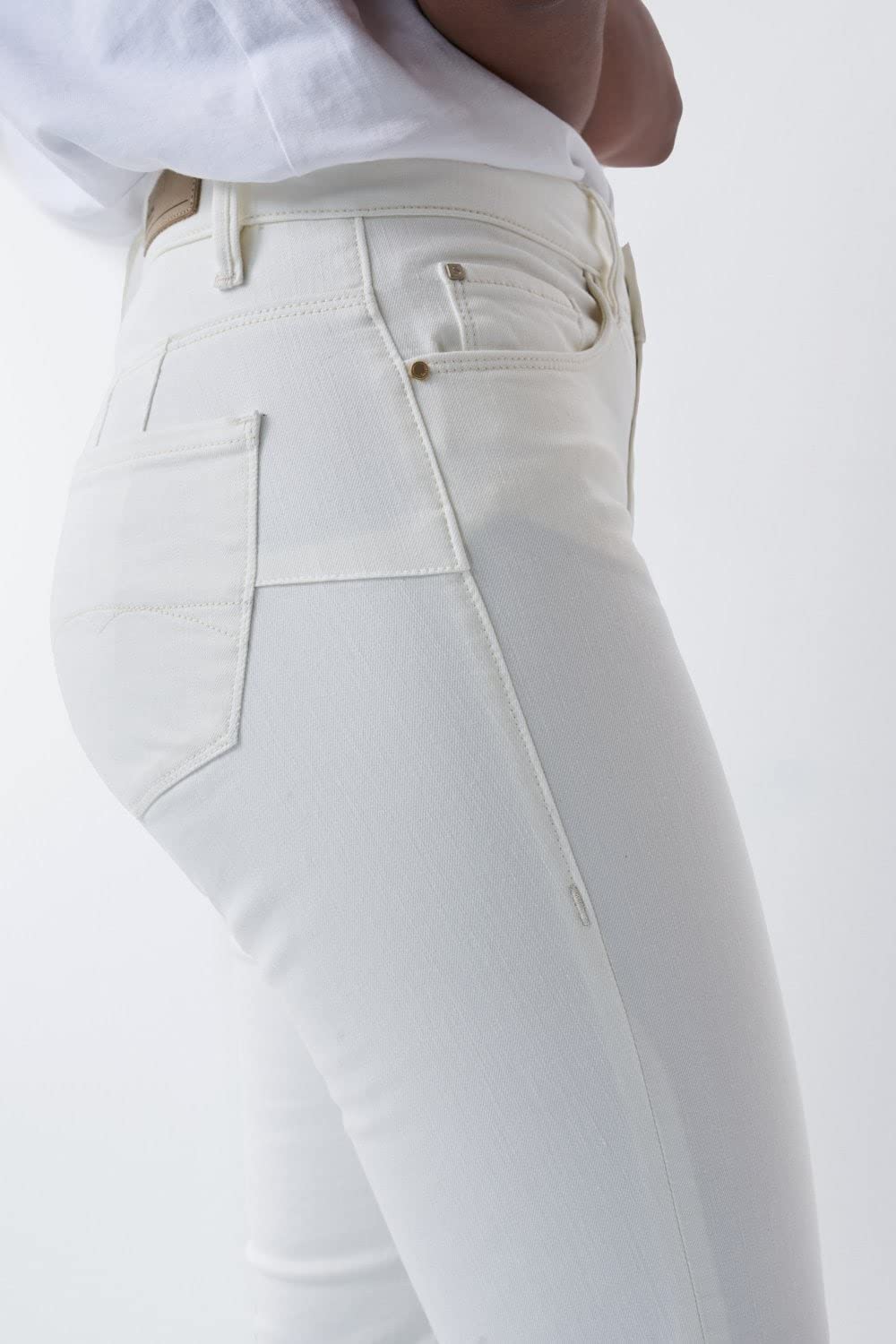 Salsa Destiny Push Up Jeans Slim Größe 30 naturfarben