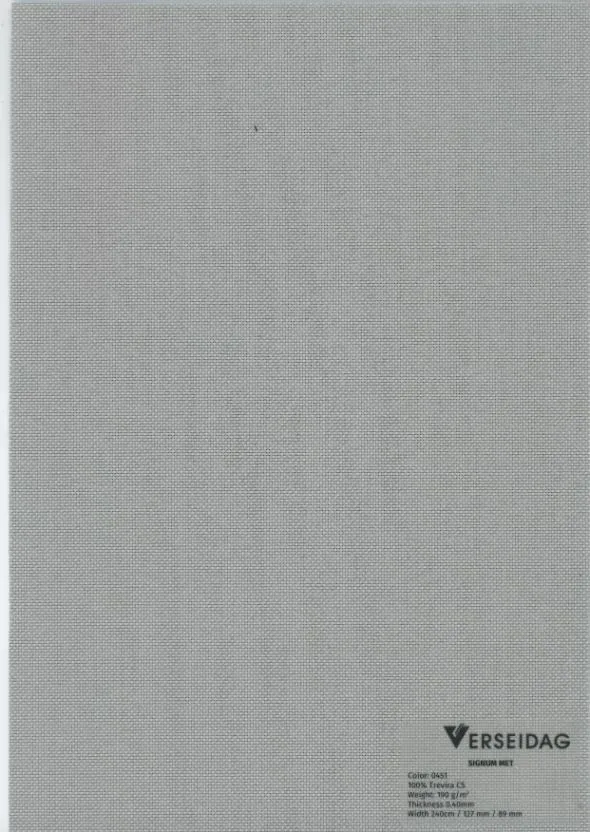 Sauleda Office Signum Metal 0451 Stoff Platinum