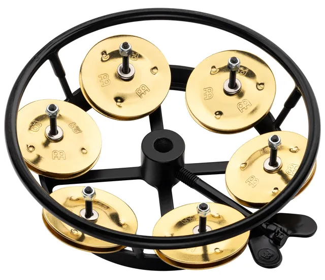 Meinl Tambourines THH1B-BK Hihat Tamburin Messing 5 Zoll