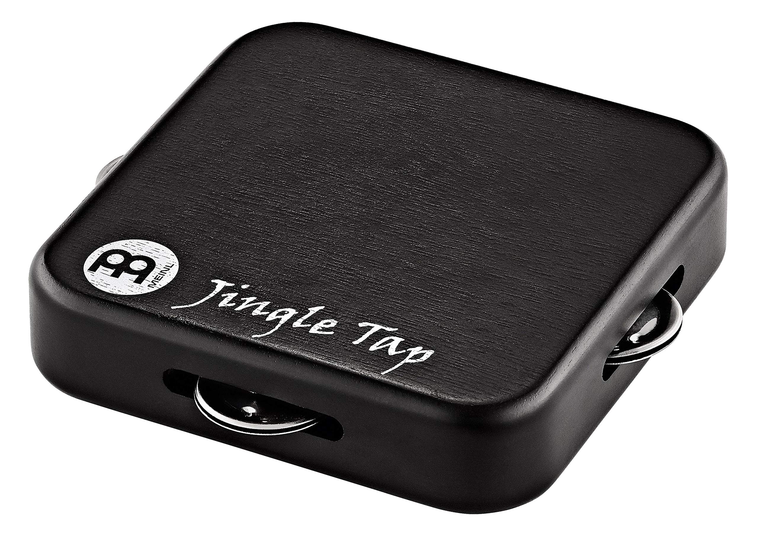 Meinl CJT Cajon Jingle Tap Schwarz Stahlschellen