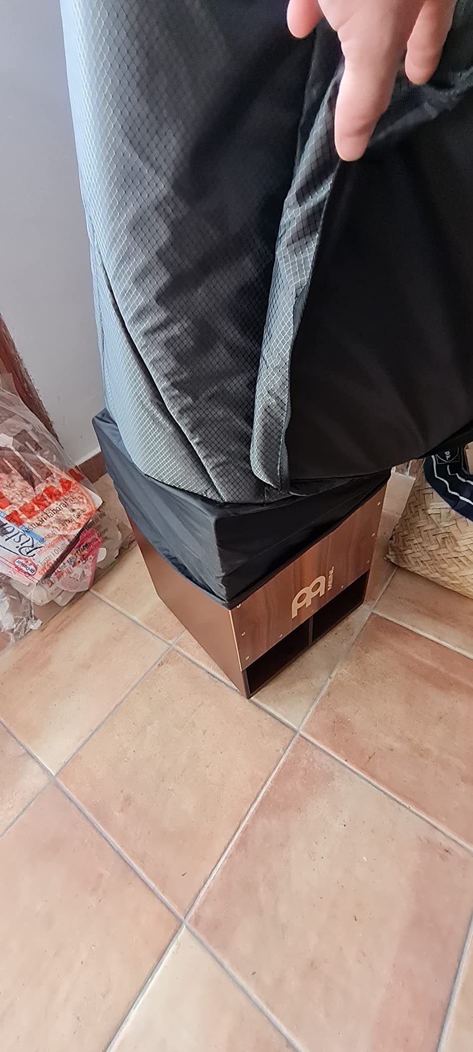 Meinl MCJB-BP-CG Cajon Rucksack Pro Carbon Grey