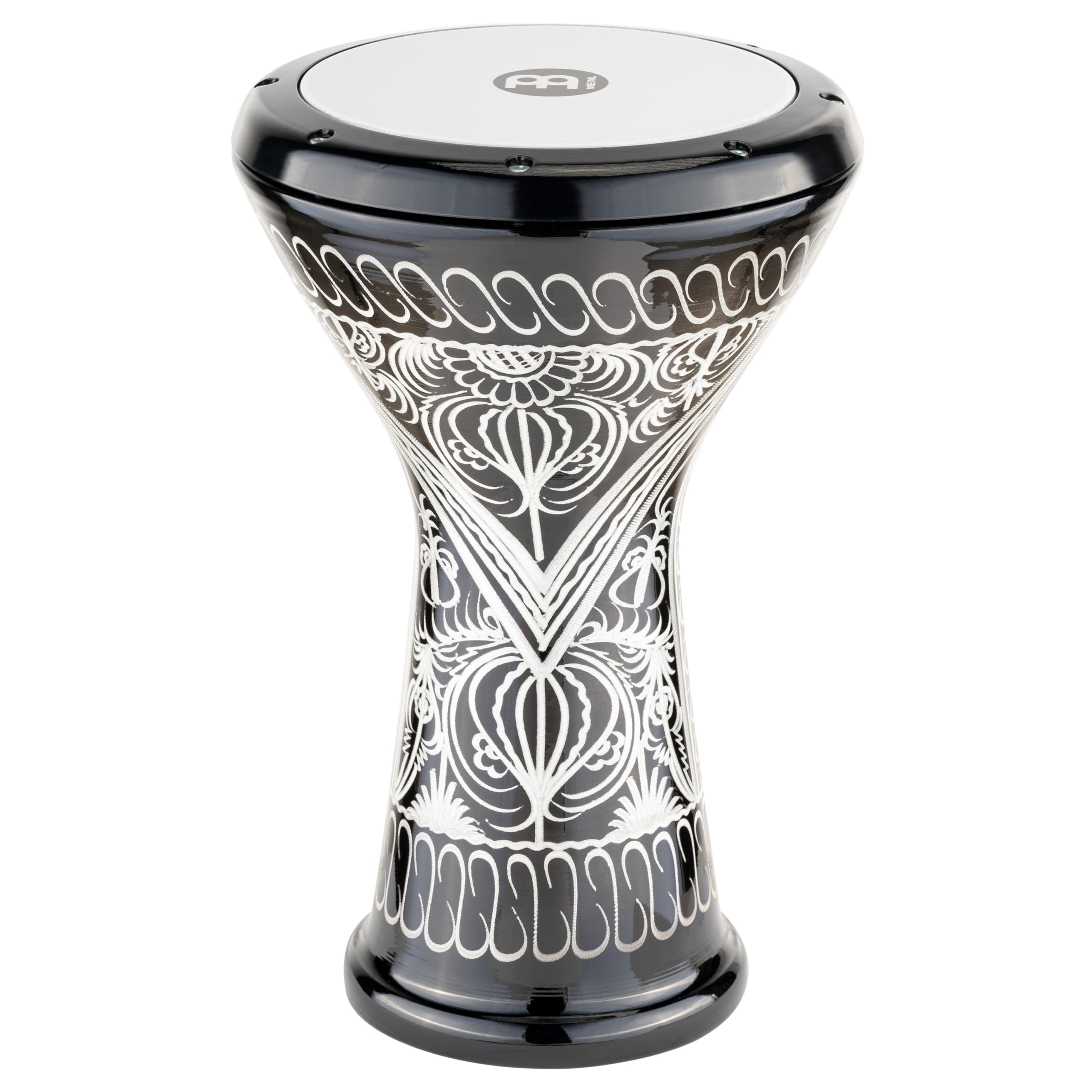 Meinl HE-3018 Doumbek Alu Schwarz Handgraviert