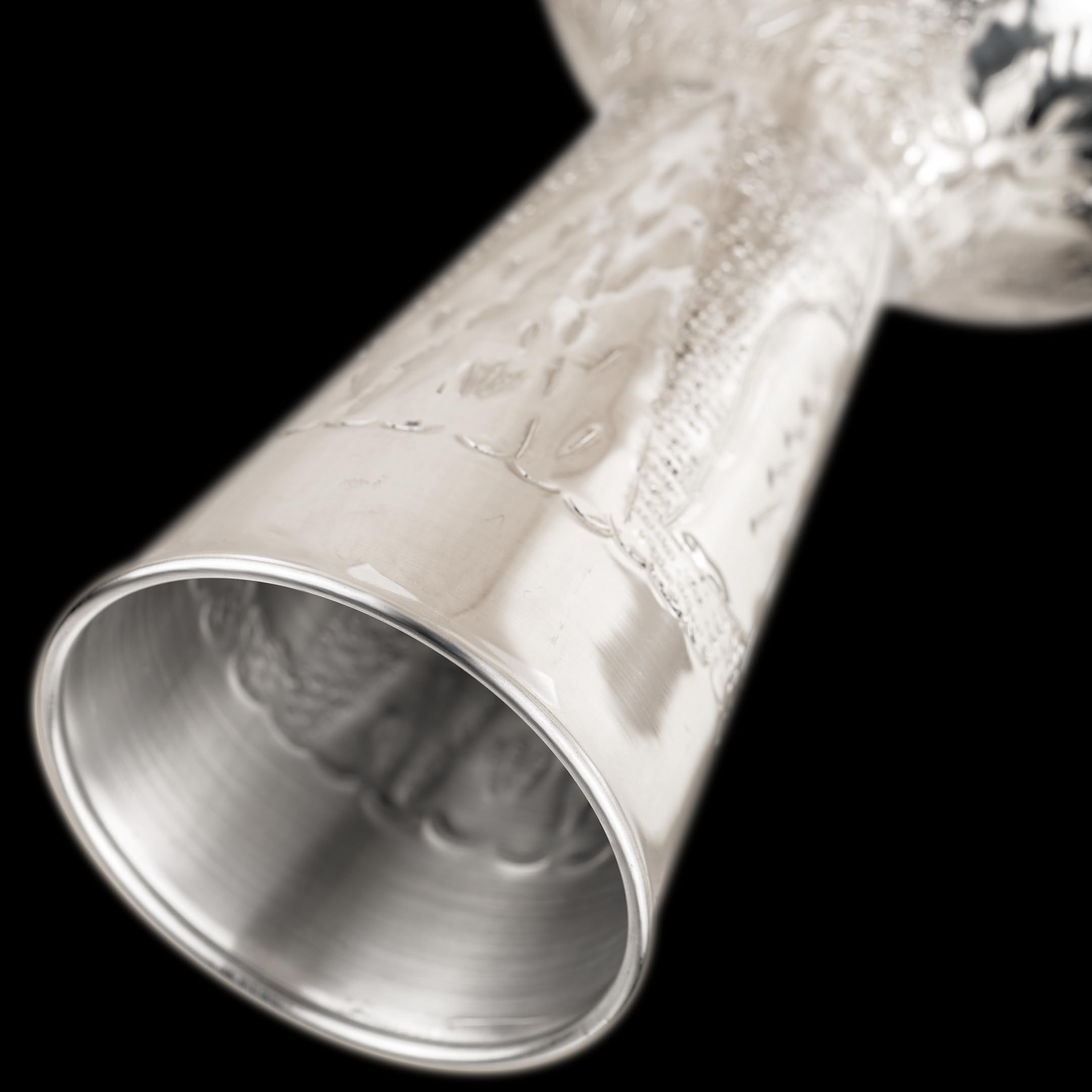 MEINL Darbukas HE-314 Jingle Darbuka Silber 8 Zoll