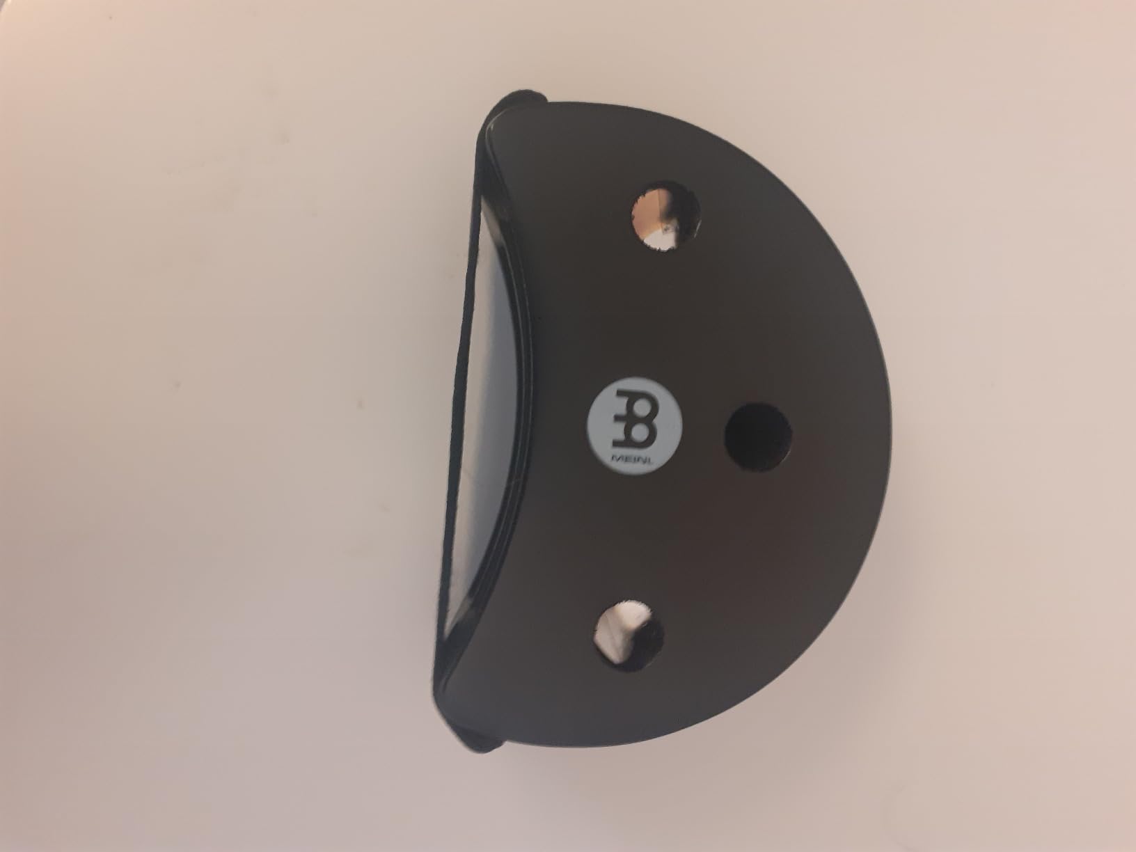 MEINL Foot Percussion FJS2S-BK Fußtamburin Schwarz Edelstahl