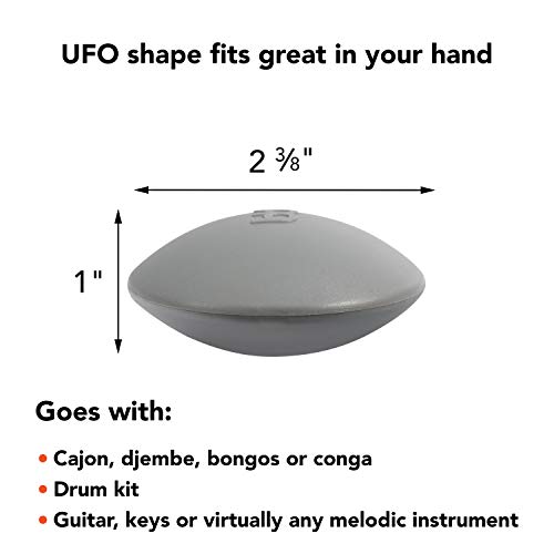 Meinl SH21GR U.F.O. Shaker Medium Grau Plastik