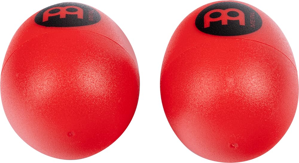 Meinl Hand Percussion ES2-R Egg Shaker Rot Kunststoff
