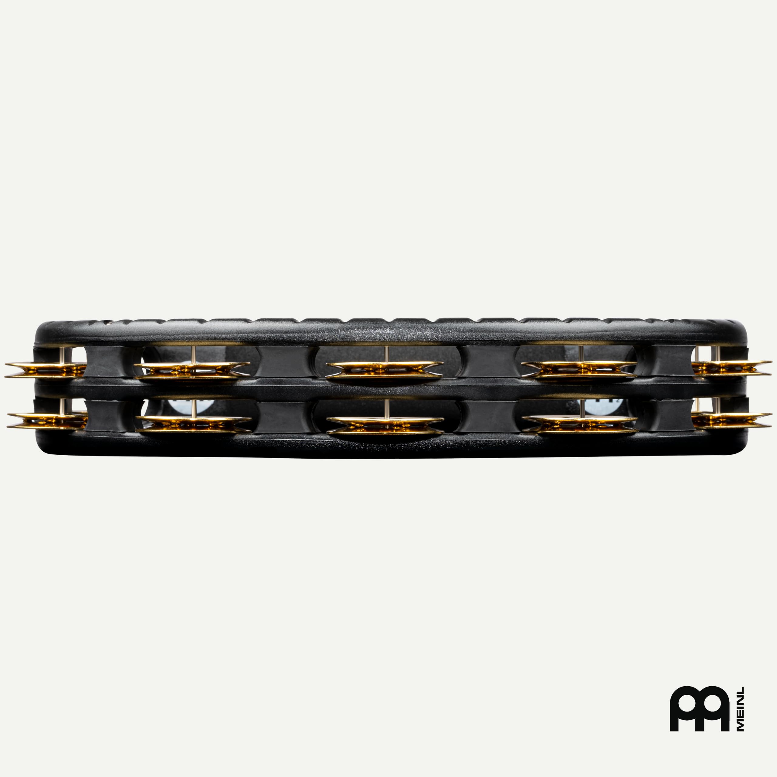 MEINL Tambourines TMT1B-BK Schellenring Schwarz Messing