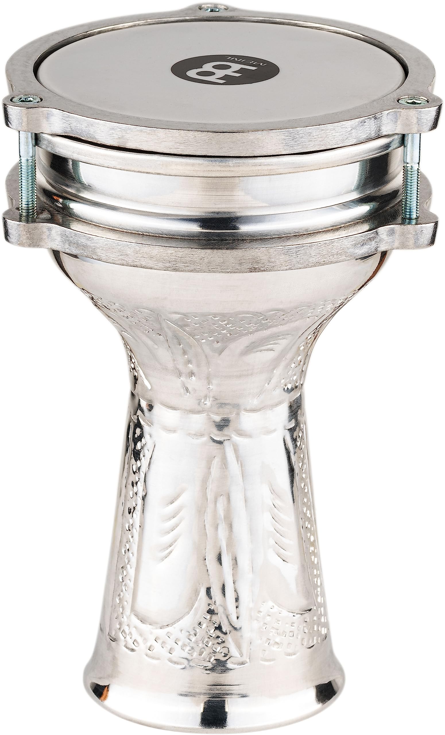 Meinl HE-051 Mini Darbuka Aluminium silber 11 cm